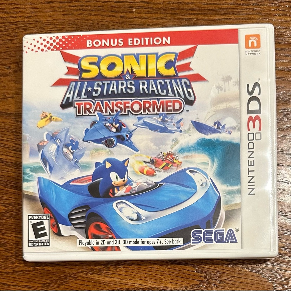 Sonic and All-Stars Racing Transformed for Nintendo 3DS / 2DS